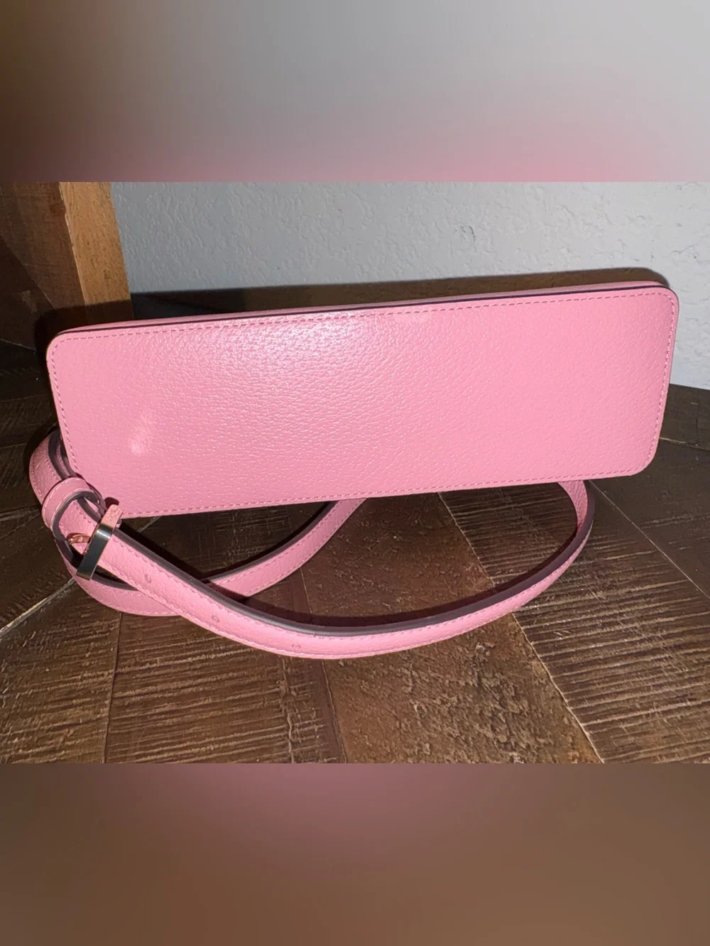 Kate Spade Jeanne Leather Crossbody Bright Carnation Pink EUC